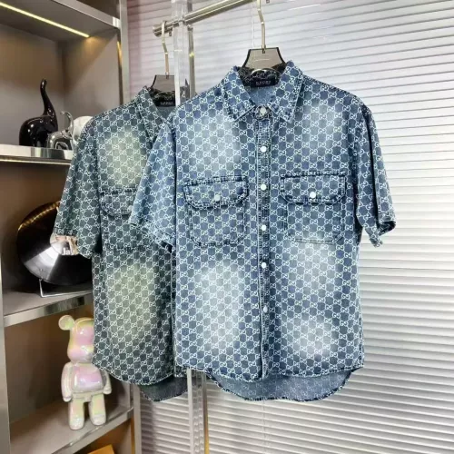 Cheap Gucci T-Shirts Short Sleeved For Men #1360909 Replica Wholesale [$64.00 USD] [ITEM#1360909] on Replica Gucci T-Shirts