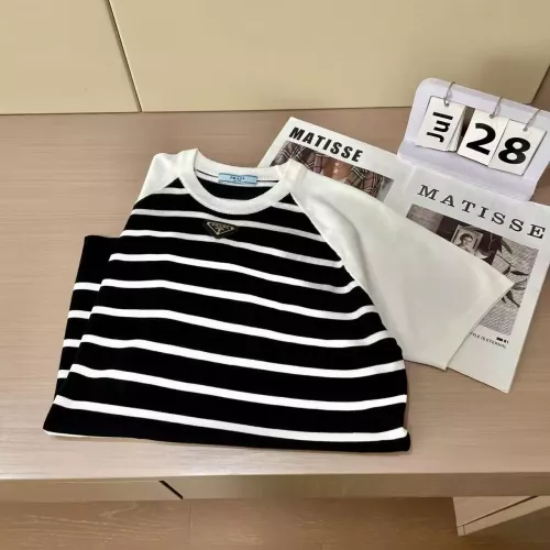 Cheap Prada T-Shirts Short Sleeved For Men #1360929 Replica Wholesale [$48.00 USD] [ITEM#1360929] on Replica Prada T-Shirts