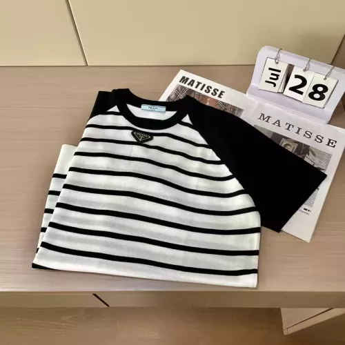 Cheap Prada T-Shirts Short Sleeved For Men #1360930 Replica Wholesale [$48.00 USD] [ITEM#1360930] on Replica Prada T-Shirts