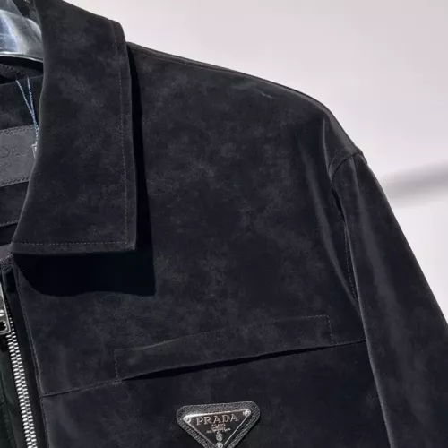 Cheap Prada Jackets Long Sleeved For Men #1360934 Replica Wholesale [$132.00 USD] [ITEM#1360934] on Replica Prada Jackets