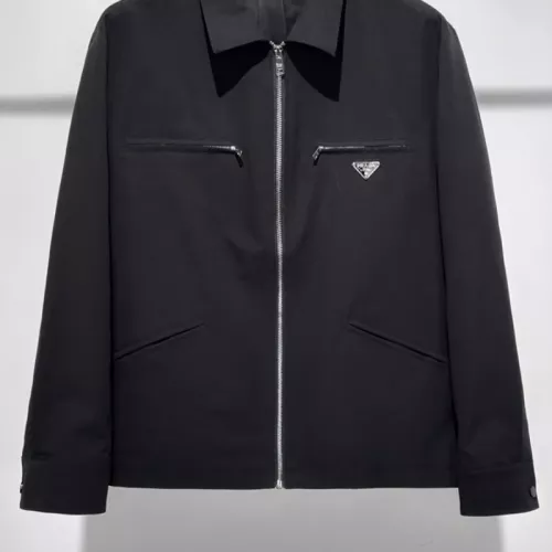 Prada Jackets Long Sleeved For Men #1360945