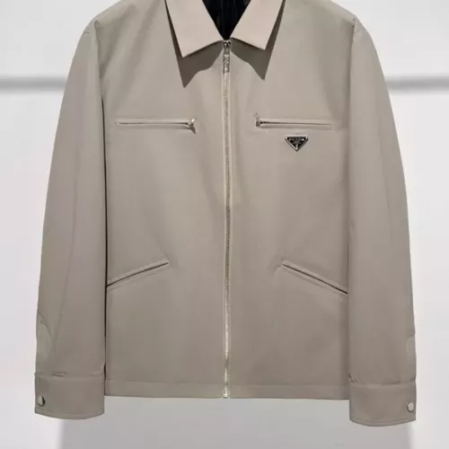 Prada Jackets Long Sleeved For Men #1360946