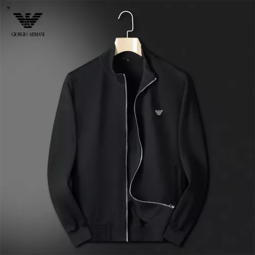 Cheap Armani Tracksuits Long Sleeved For Men #1360972 Replica Wholesale [$80.00 USD] [ITEM#1360972] on Replica Armani Tracksuits