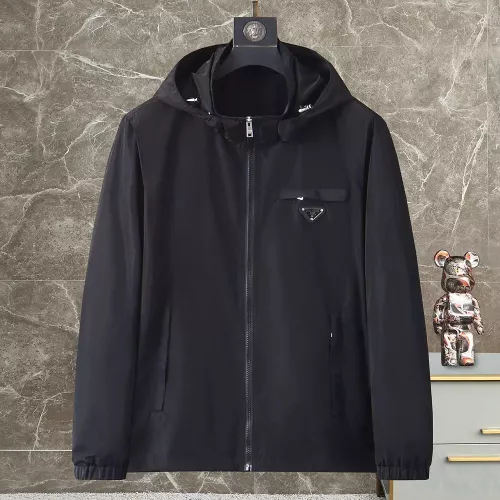 Prada Jackets Long Sleeved For Men #1361014