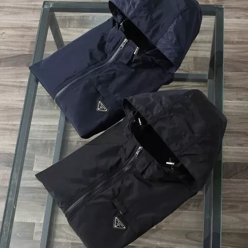 Cheap Prada Jackets Long Sleeved For Men #1361014 Replica Wholesale [$92.00 USD] [ITEM#1361014] on Replica Prada Jackets