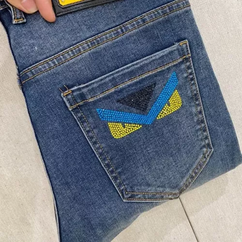 Cheap Fendi Jeans For Men #1361029 Replica Wholesale [$88.00 USD] [ITEM#1361029] on Replica Fendi Jeans