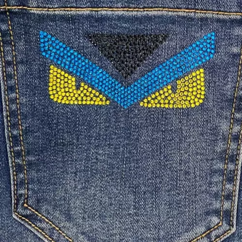Cheap Fendi Jeans For Men #1361029 Replica Wholesale [$88.00 USD] [ITEM#1361029] on Replica Fendi Jeans