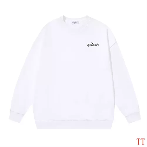 Cheap Off-White Hoodies Long Sleeved For Unisex #1361083 Replica Wholesale [$45.00 USD] [ITEM#1361083] on Replica Off-White Hoodies