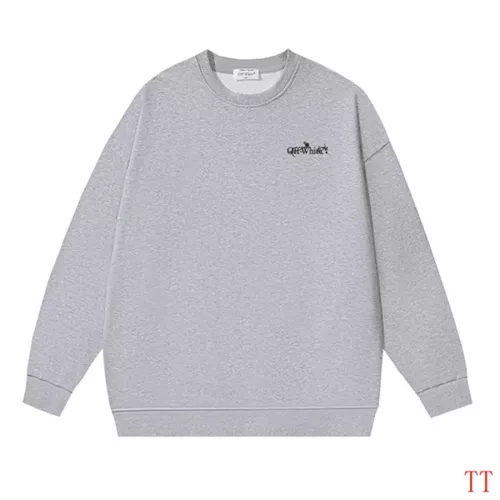 Cheap Off-White Hoodies Long Sleeved For Unisex #1361086 Replica Wholesale [$45.00 USD] [ITEM#1361086] on Replica Off-White Hoodies
