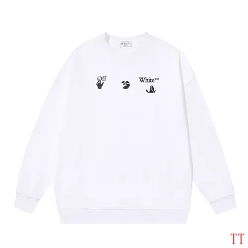 Cheap Off-White Hoodies Long Sleeved For Unisex #1361116 Replica Wholesale [$45.00 USD] [ITEM#1361116] on Replica Off-White Hoodies