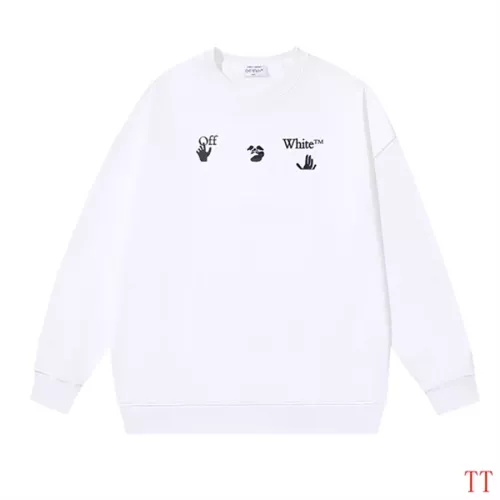 Cheap Off-White Hoodies Long Sleeved For Unisex #1361117 Replica Wholesale [$45.00 USD] [ITEM#1361117] on Replica Off-White Hoodies