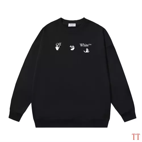 Cheap Off-White Hoodies Long Sleeved For Unisex #1361118 Replica Wholesale [$45.00 USD] [ITEM#1361118] on Replica Off-White Hoodies