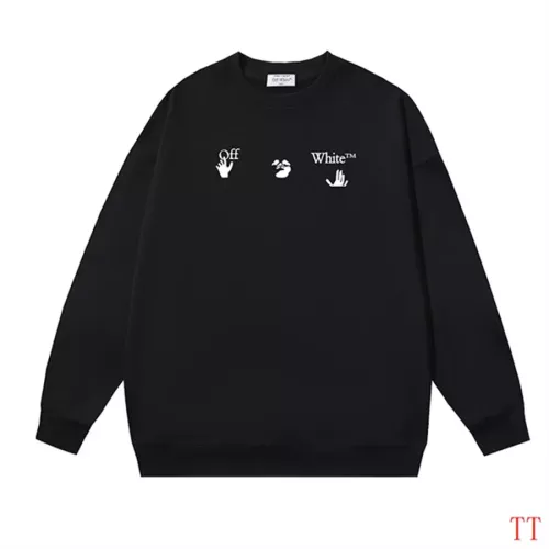 Cheap Off-White Hoodies Long Sleeved For Unisex #1361120 Replica Wholesale [$45.00 USD] [ITEM#1361120] on Replica Off-White Hoodies