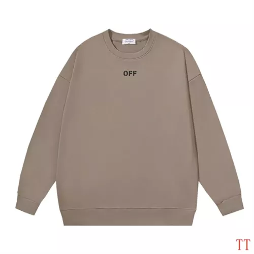 Cheap Off-White Hoodies Long Sleeved For Unisex #1361134 Replica Wholesale [$45.00 USD] [ITEM#1361134] on Replica Off-White Hoodies