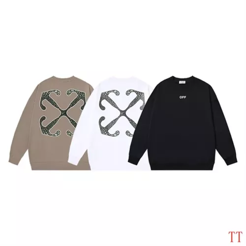 Cheap Off-White Hoodies Long Sleeved For Unisex #1361134 Replica Wholesale [$45.00 USD] [ITEM#1361134] on Replica Off-White Hoodies
