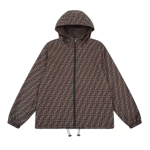 Cheap Fendi Jackets Long Sleeved For Unisex #1361156 Replica Wholesale [$85.00 USD] [ITEM#1361156] on Replica Fendi Jackets