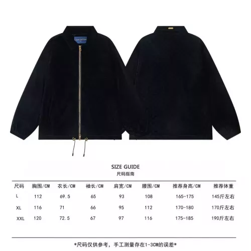 Cheap Louis Vuitton LV Jackets Long Sleeved For Men #1361170 Replica Wholesale [$115.00 USD] [ITEM#1361170] on Replica Louis Vuitton LV Jackets
