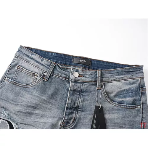 Cheap Amiri Jeans For Men #1361189 Replica Wholesale [$56.00 USD] [ITEM#1361189] on Replica Amiri Jeans