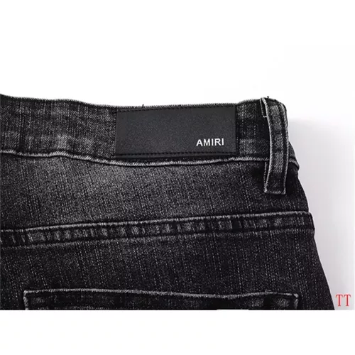 Cheap Amiri Jeans For Men #1361190 Replica Wholesale [$56.00 USD] [ITEM#1361190] on Replica Amiri Jeans