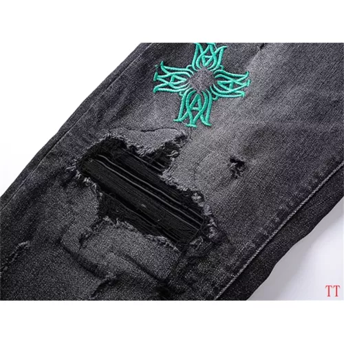 Cheap Amiri Jeans For Men #1361196 Replica Wholesale [$64.00 USD] [ITEM#1361196] on Replica Amiri Jeans