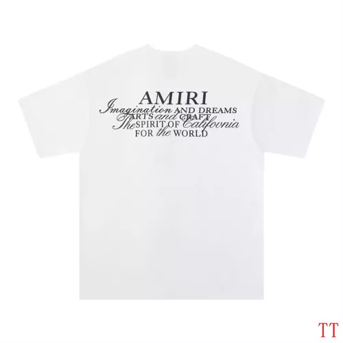 Cheap Amiri T-Shirts Short Sleeved For Unisex #1361202 Replica Wholesale [$32.00 USD] [ITEM#1361202] on Replica Amiri T-Shirts