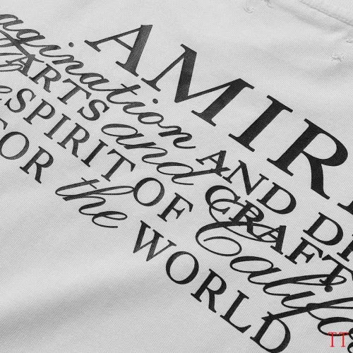 Cheap Amiri T-Shirts Short Sleeved For Unisex #1361202 Replica Wholesale [$32.00 USD] [ITEM#1361202] on Replica Amiri T-Shirts
