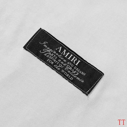Cheap Amiri T-Shirts Short Sleeved For Unisex #1361202 Replica Wholesale [$32.00 USD] [ITEM#1361202] on Replica Amiri T-Shirts