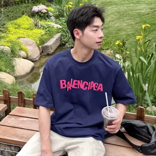 Cheap Balenciaga T-Shirts Short Sleeved For Unisex #1361241 Replica Wholesale [$68.00 USD] [ITEM#1361241] on Replica Balenciaga T-Shirts