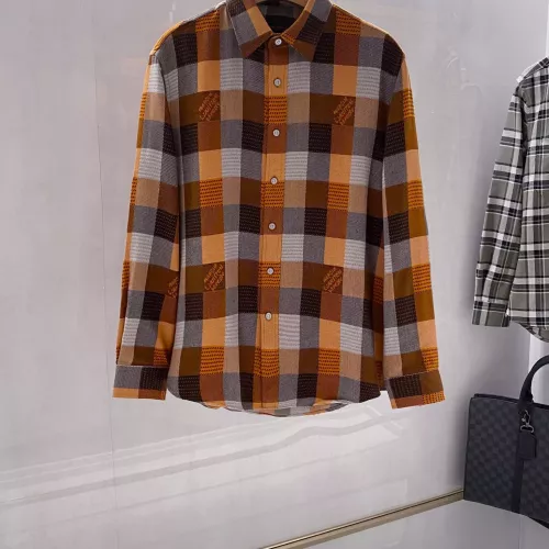 Louis Vuitton LV Shirts Long Sleeved For Men #1361274