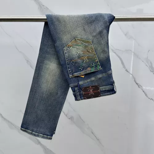 Cheap Louis Vuitton LV Jeans For Men #1361335 Replica Wholesale [$68.00 USD] [ITEM#1361335] on Replica Louis Vuitton LV Jeans