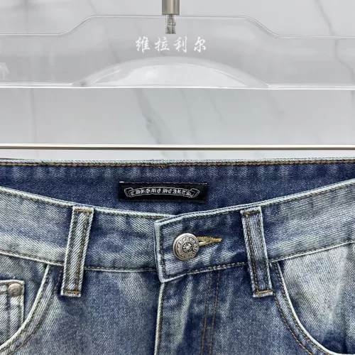 Cheap Chrome Hearts Jeans For Men #1361339 Replica Wholesale [$68.00 USD] [ITEM#1361339] on Replica Chrome Hearts Jeans