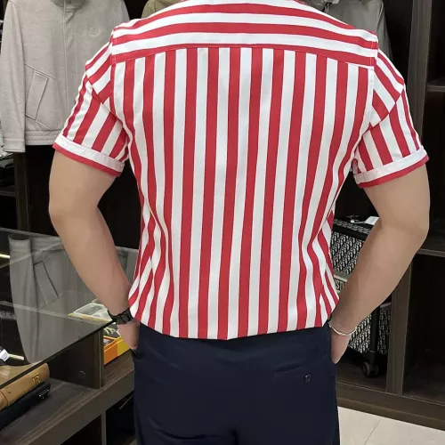 Cheap Dolce &amp; Gabbana D&amp;G Shirts Short Sleeved For Men #1361377 Replica Wholesale [$88.00 USD] [ITEM#1361377] on Replica Dolce &amp; Gabbana D&amp;G Shirts