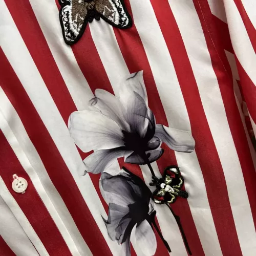 Cheap Dolce &amp; Gabbana D&amp;G Shirts Short Sleeved For Men #1361377 Replica Wholesale [$88.00 USD] [ITEM#1361377] on Replica Dolce &amp; Gabbana D&amp;G Shirts