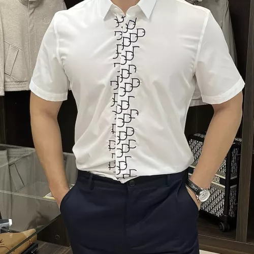 Christian Dior Shirts Short Sleeved For Men #1361380
