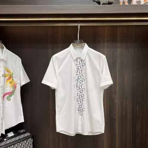 Cheap Christian Dior Shirts Short Sleeved For Men #1361380 Replica Wholesale [$88.00 USD] [ITEM#1361380] on Replica Christian Dior Shirts