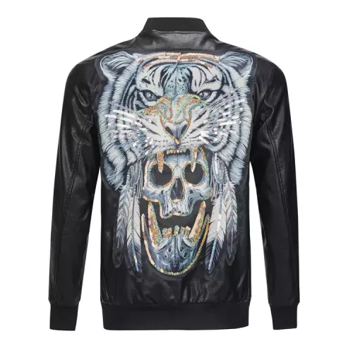 Cheap Philipp Plein PP Jackets Long Sleeved For Men #1361398 Replica Wholesale [$88.00 USD] [ITEM#1361398] on Replica Philipp Plein PP Jackets