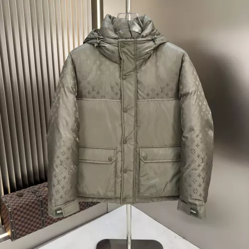 Louis Vuitton LV Down Feather Coat Long Sleeved For Men #1361426