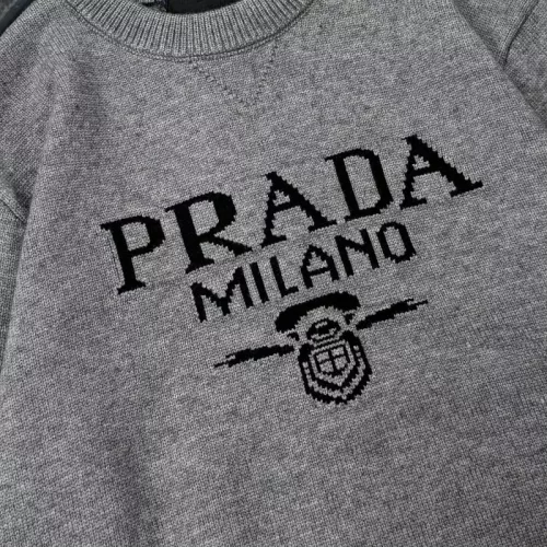 Cheap Prada Sweaters Long Sleeved For Unisex #1361455 Replica Wholesale [$64.00 USD] [ITEM#1361455] on Replica Prada Sweaters