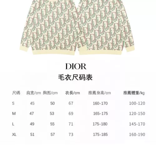 Cheap Christian Dior Sweaters Long Sleeved For Unisex #1361469 Replica Wholesale [$52.00 USD] [ITEM#1361469] on Replica Christian Dior Sweaters