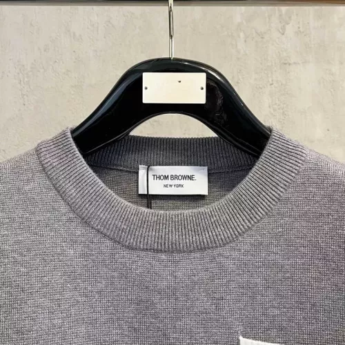 Cheap Thom Browne TB Sweaters Long Sleeved For Men #1361567 Replica Wholesale [$88.00 USD] [ITEM#1361567] on Replica Thom Browne TB Sweaters