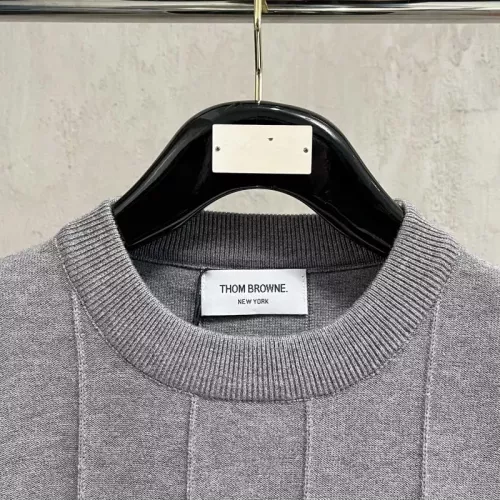 Cheap Thom Browne TB Sweaters Long Sleeved For Men #1361570 Replica Wholesale [$88.00 USD] [ITEM#1361570] on Replica Thom Browne TB Sweaters