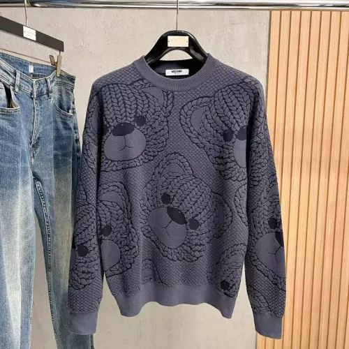 Cheap Moschino Sweaters Long Sleeved For Unisex #1361579 Replica Wholesale [$76.00 USD] [ITEM#1361579] on Replica Moschino Sweaters