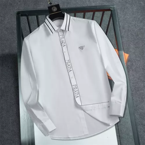 Prada Shirts Long Sleeved For Men #1361592