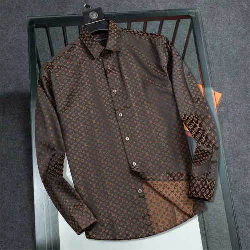 Louis Vuitton LV Shirts Long Sleeved For Men #1361595