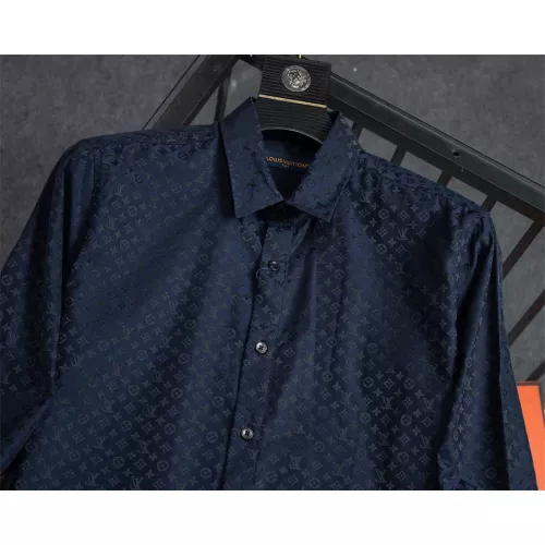 Cheap Louis Vuitton LV Shirts Long Sleeved For Men #1361596 Replica Wholesale [$48.00 USD] [ITEM#1361596] on Replica Louis Vuitton LV Shirts
