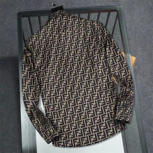 Cheap Fendi Shirts Long Sleeved For Men #1361600 Replica Wholesale [$40.00 USD] [ITEM#1361600] on Replica Fendi Shirts