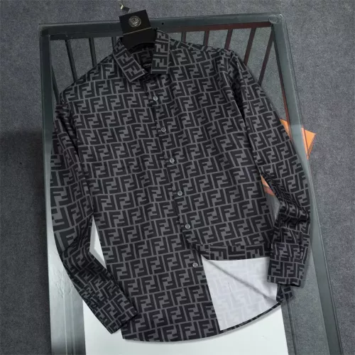 Fendi Shirts Long Sleeved For Men #1361601