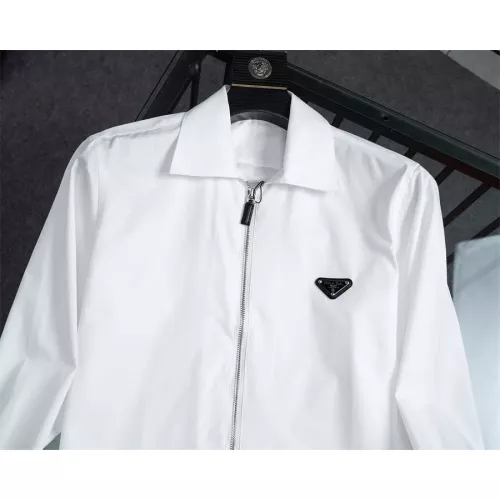 Cheap Prada Shirts Long Sleeved For Men #1361607 Replica Wholesale [$48.00 USD] [ITEM#1361607] on Replica Prada Shirts