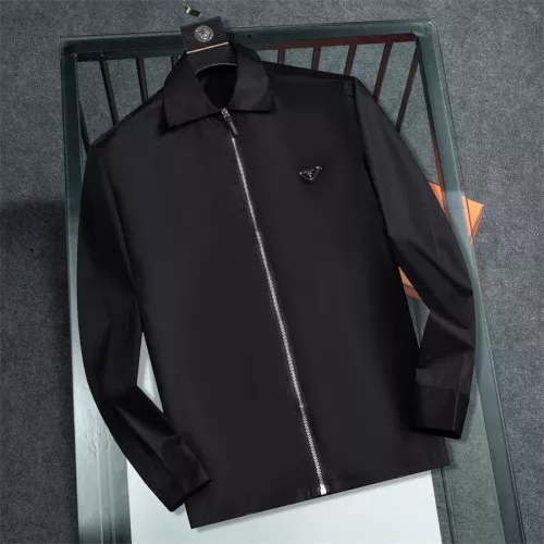 Prada Shirts Long Sleeved For Men #1361608
