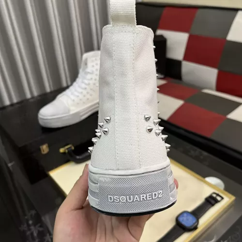 Cheap Dsquared High Tops Shoes For Men #1361698 Replica Wholesale [$96.00 USD] [ITEM#1361698] on Replica Dsquared High Tops Shoes